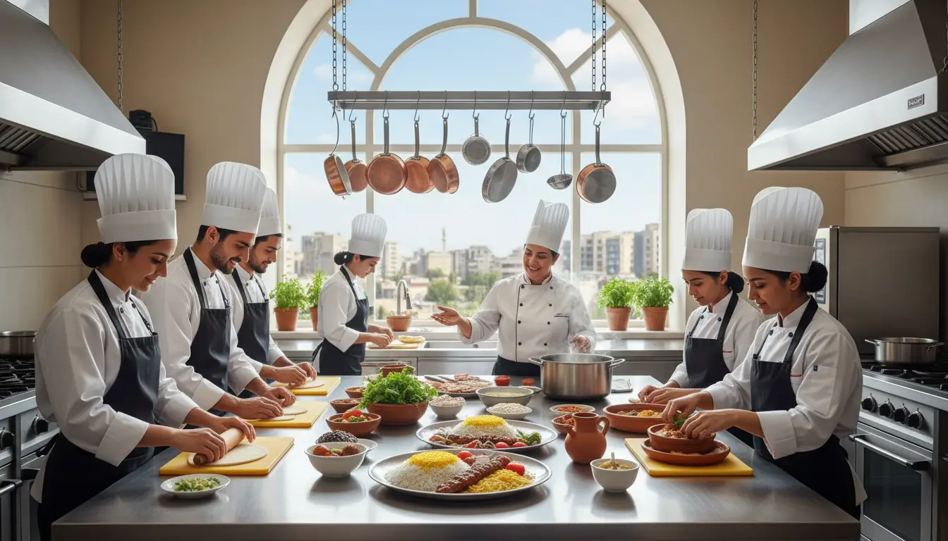 بهترین آموزشگاه آشپزی در مرکز تهران
