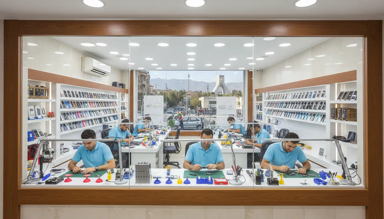 بهترین تعمیرات موبایل در مرکز تهران