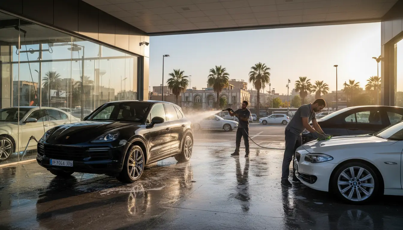 بهترین کارواش در مرکز تهران