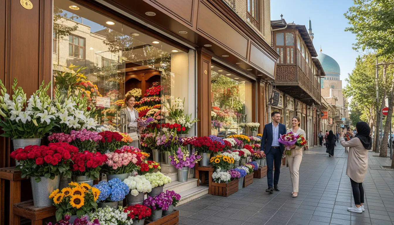 بهترین گل فروشی در مرکز تهران
