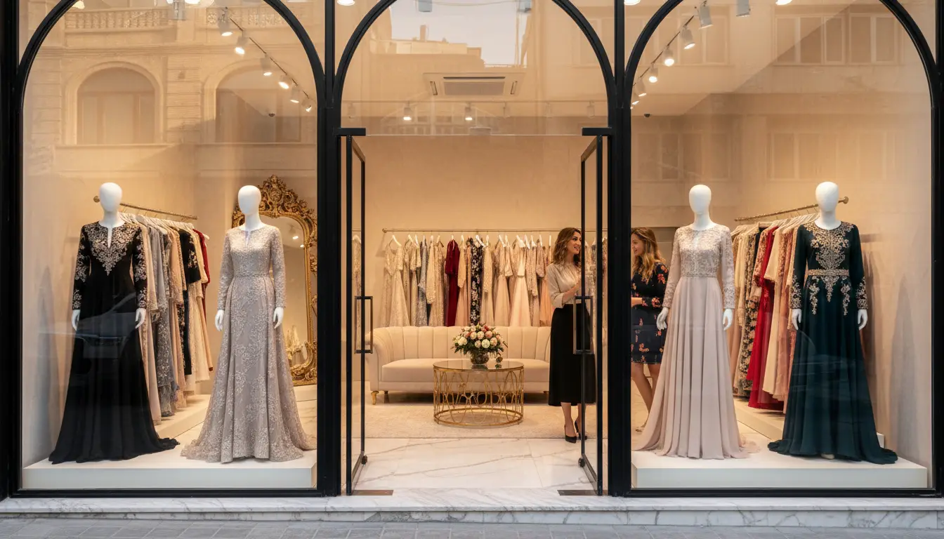 بهترین مزون لباس در مرکز تهران