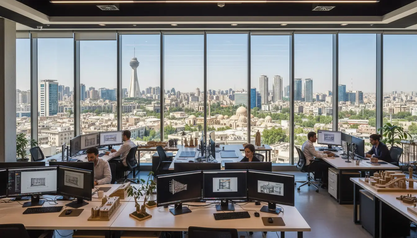 بهترین دفتر معماری در مرکز تهران