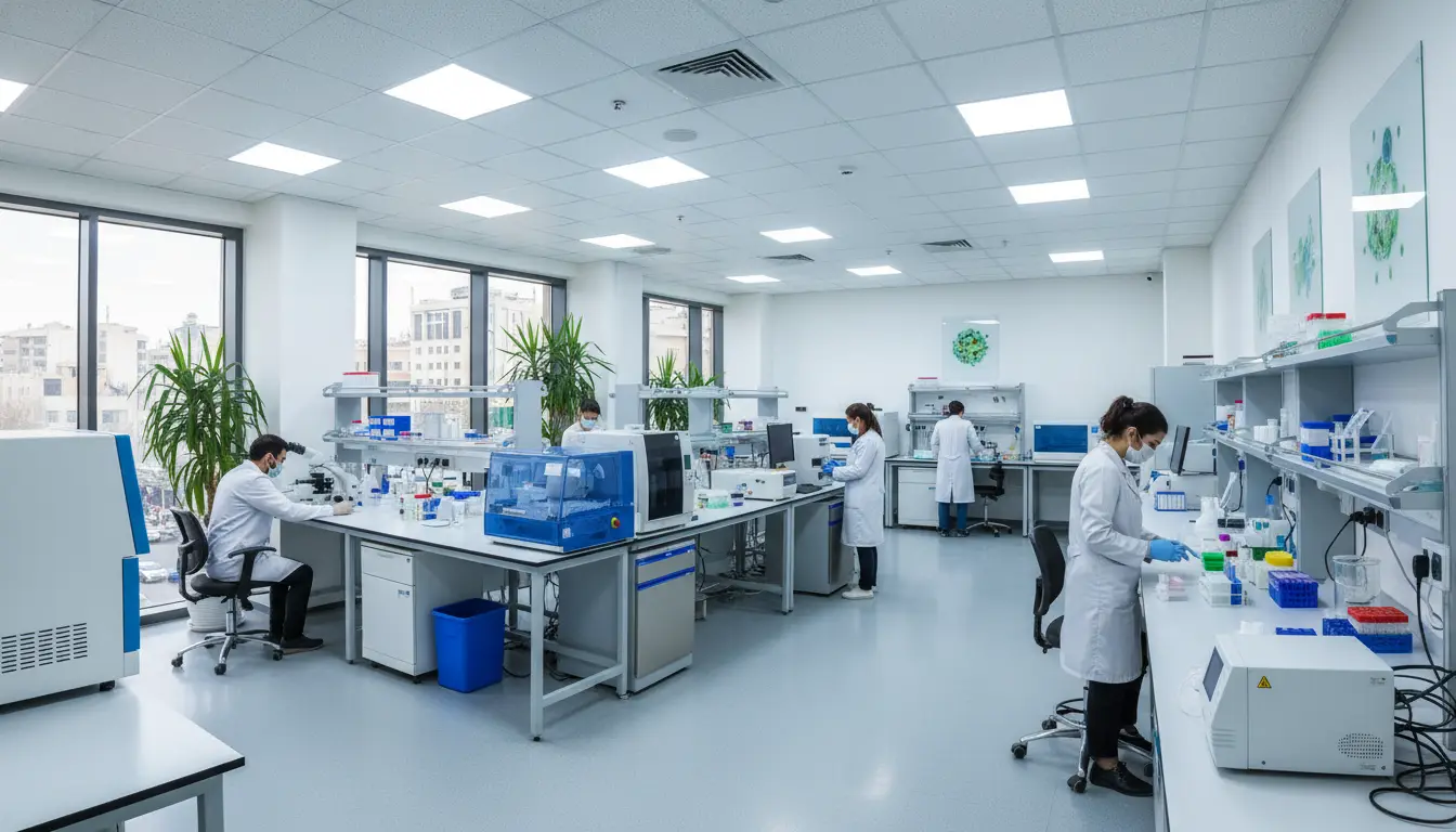 بهترین آزمایشگاه تشخیص طبی در مرکز تهران