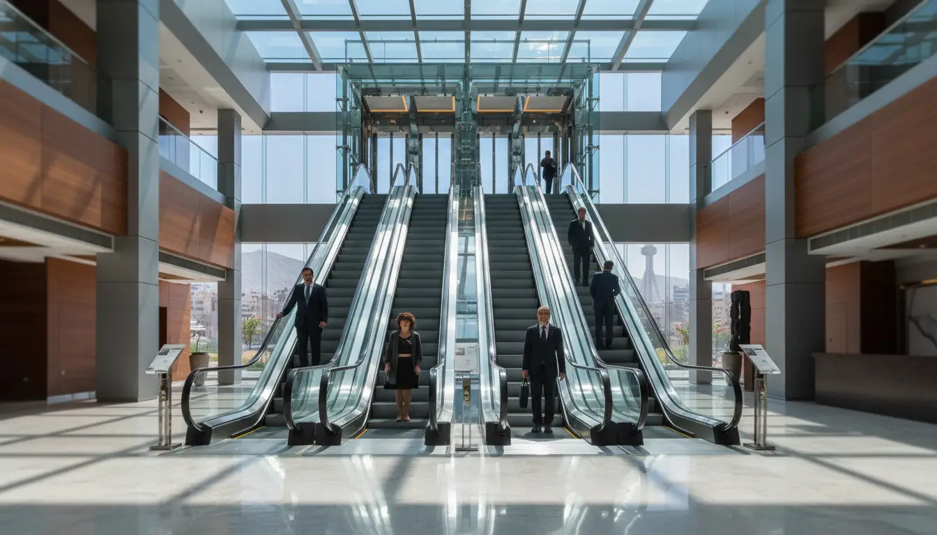 بهترین شرکت آسانسور و پله برقی در مرکز تهران