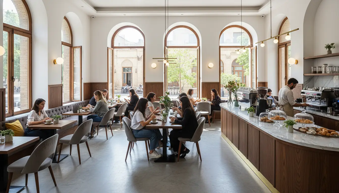 بهترین کافه در مرکز تهران