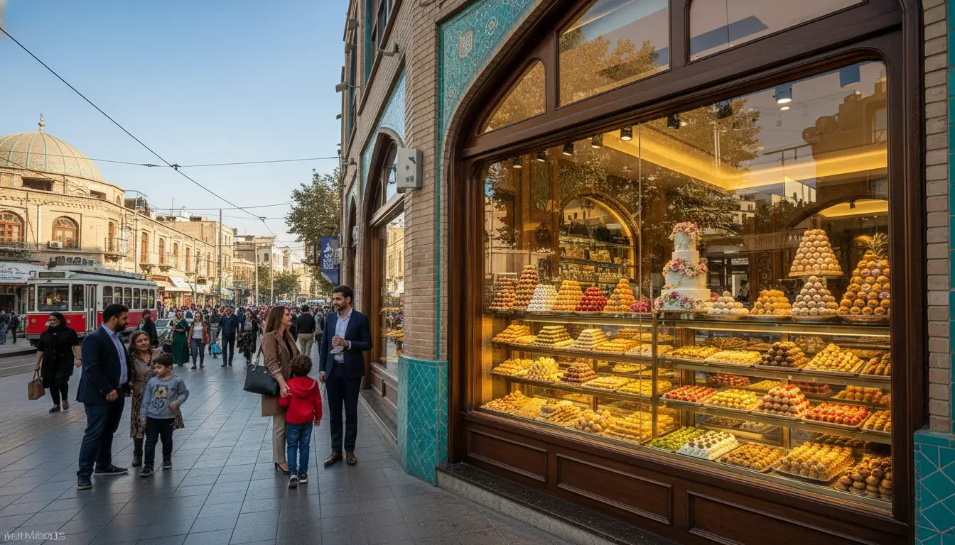 بهترین قنادی در مرکز تهران