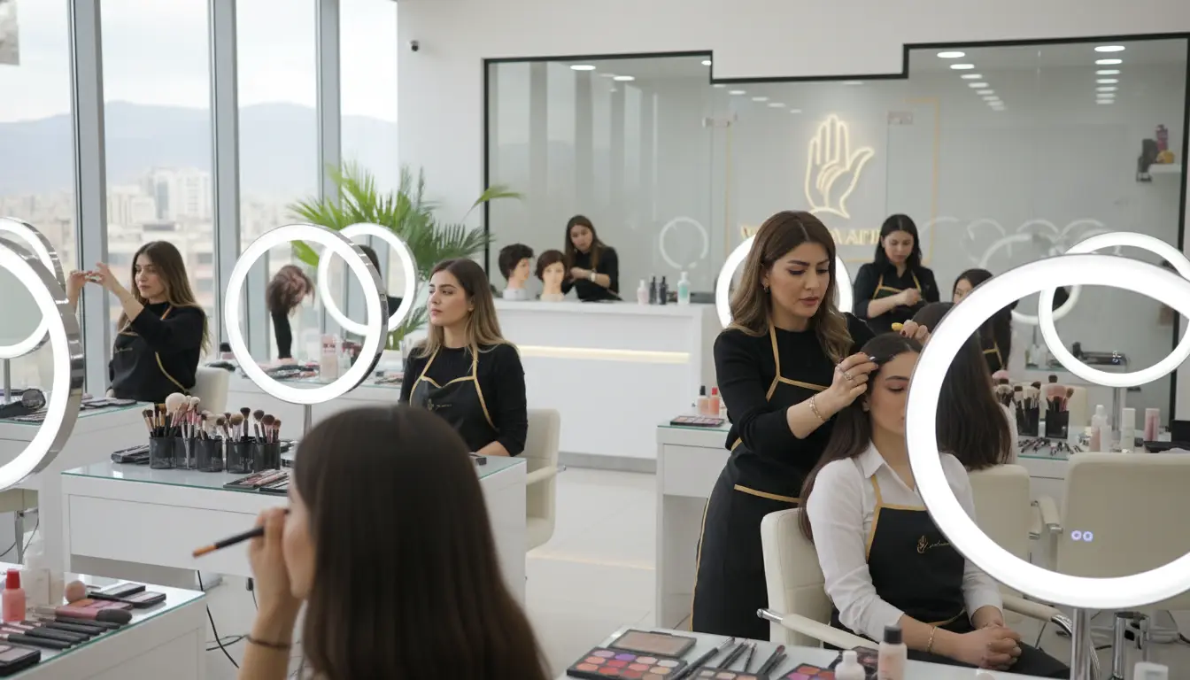 بهترین مرکز آموزش آرایشگری در تهران