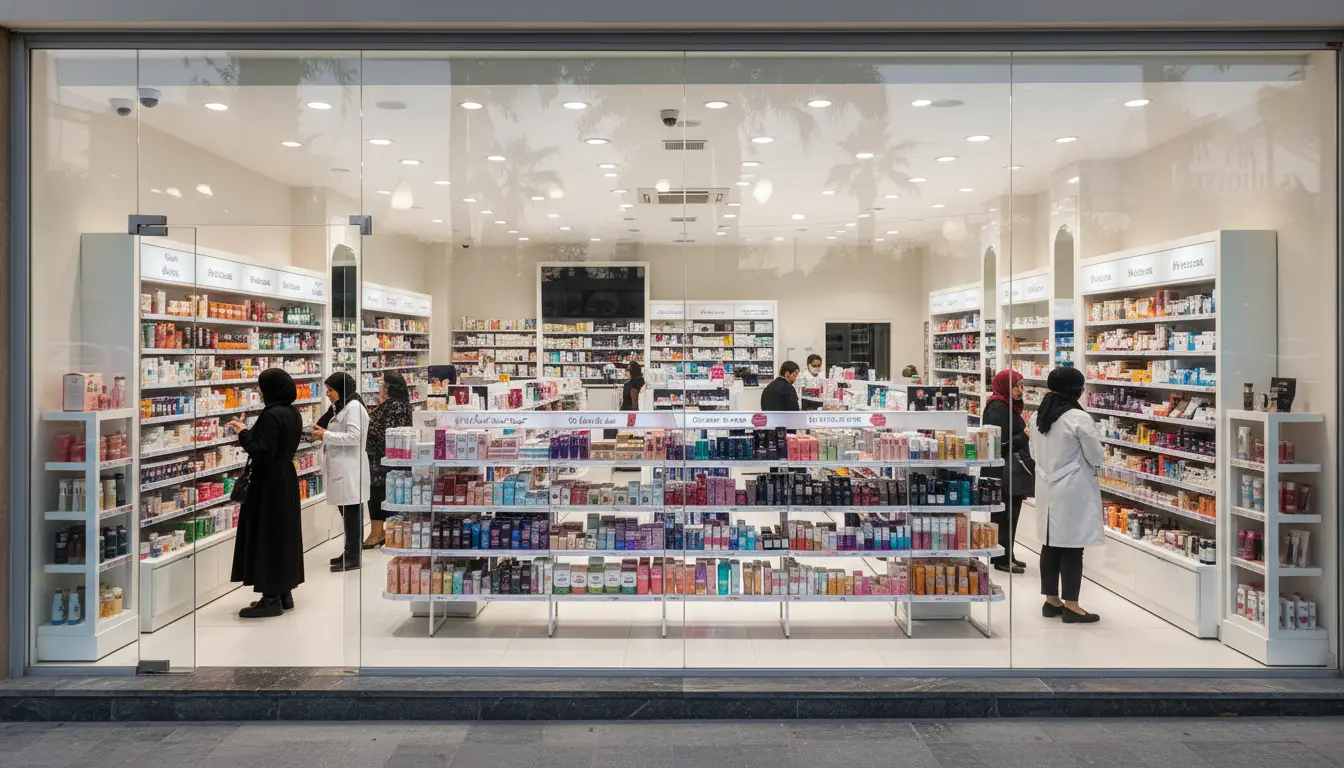 بهترین داروخانه با بخش آرایشی کامل در تهران