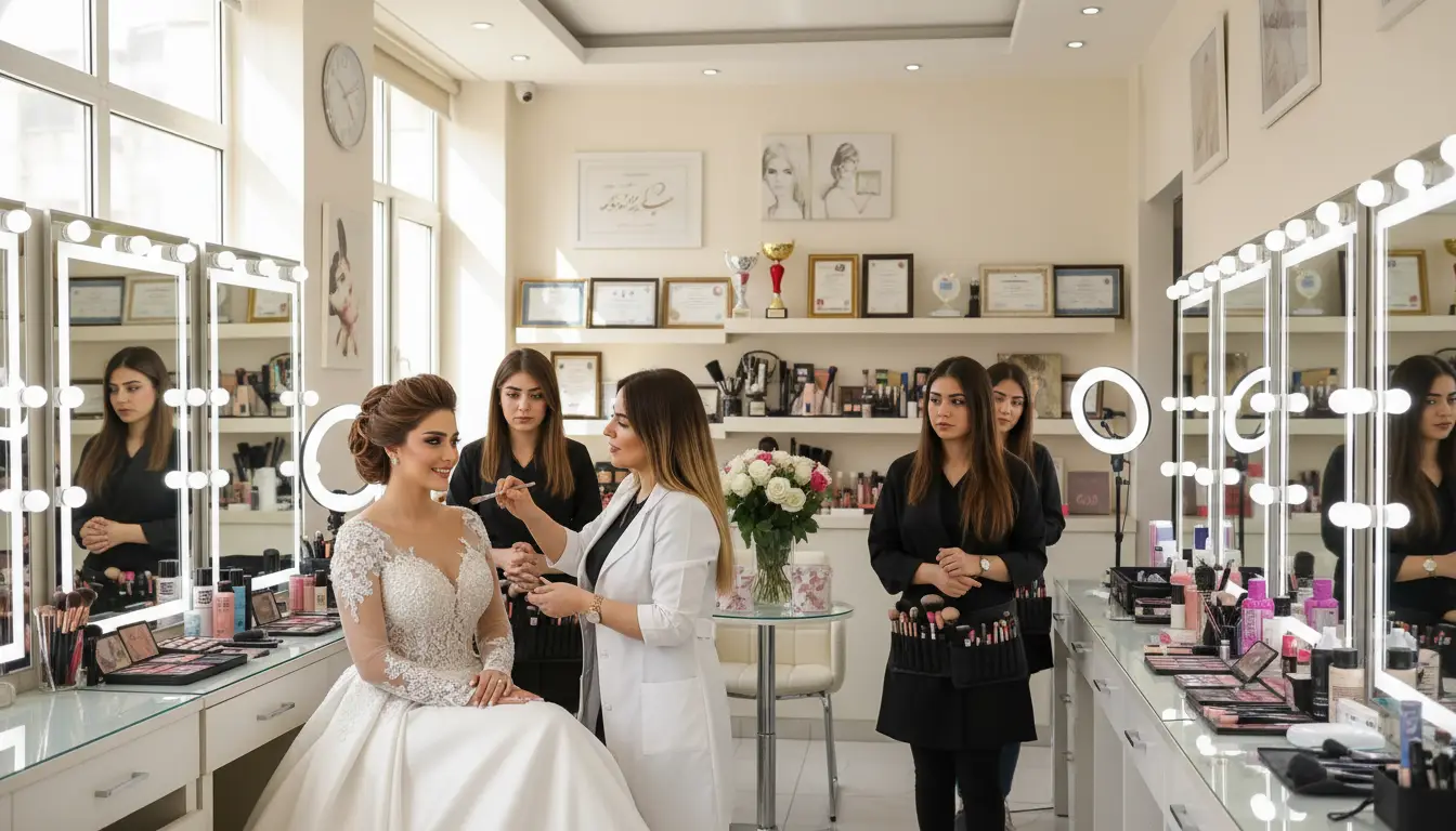 بهترین آموزشگاه گریم و آرایش عروس در تهران