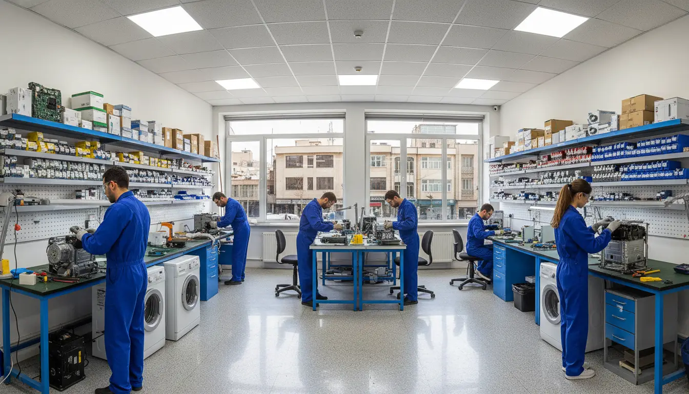 بهترین تعمیرگاه لوازم خانگی در مرکز تهران