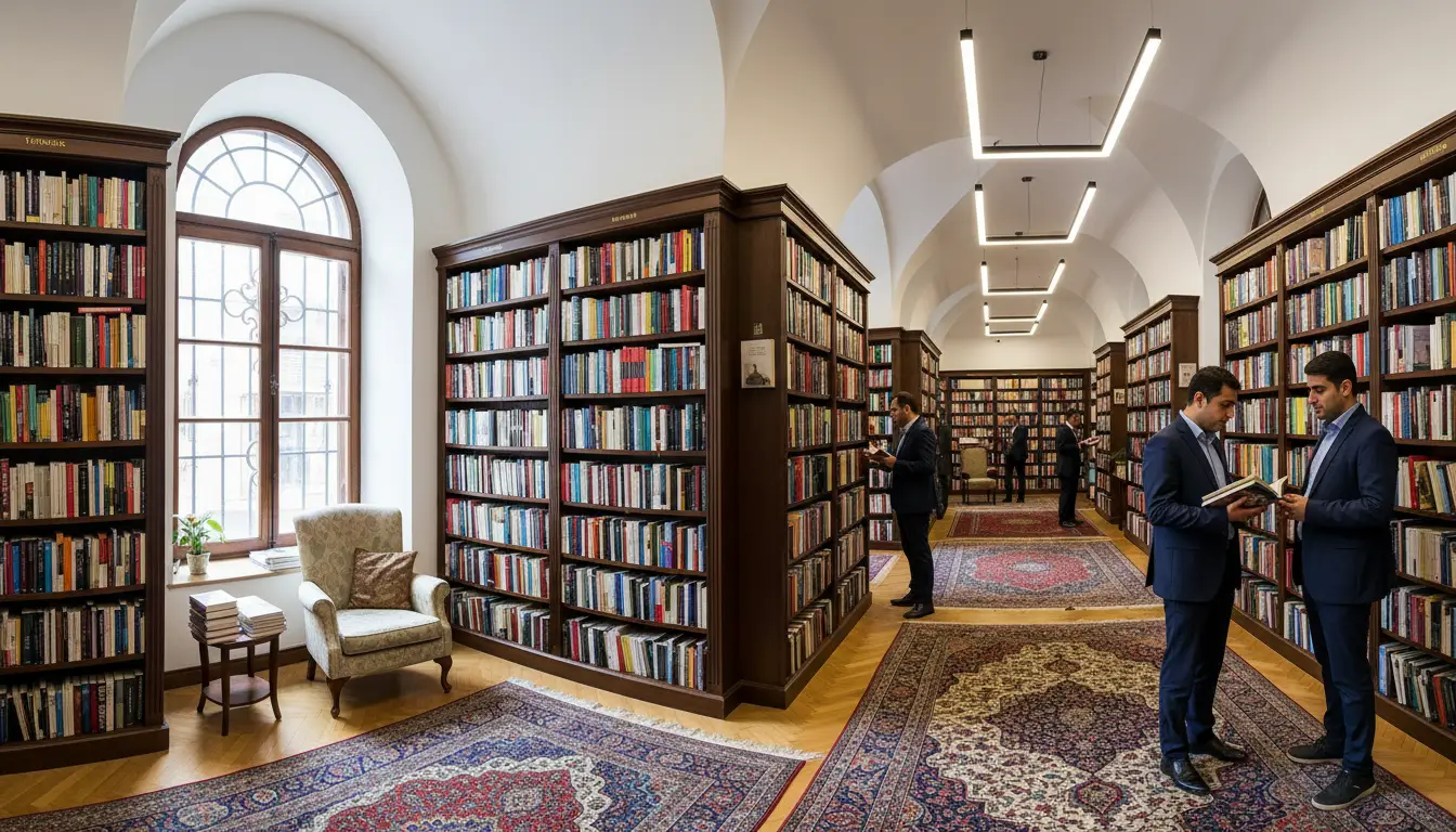 بهترین کتابفروشی تخصصی ادبیات در تهران