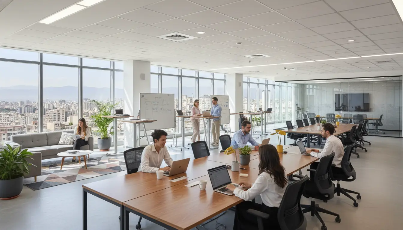 بهترین فضای کار اشتراکی در تهران
