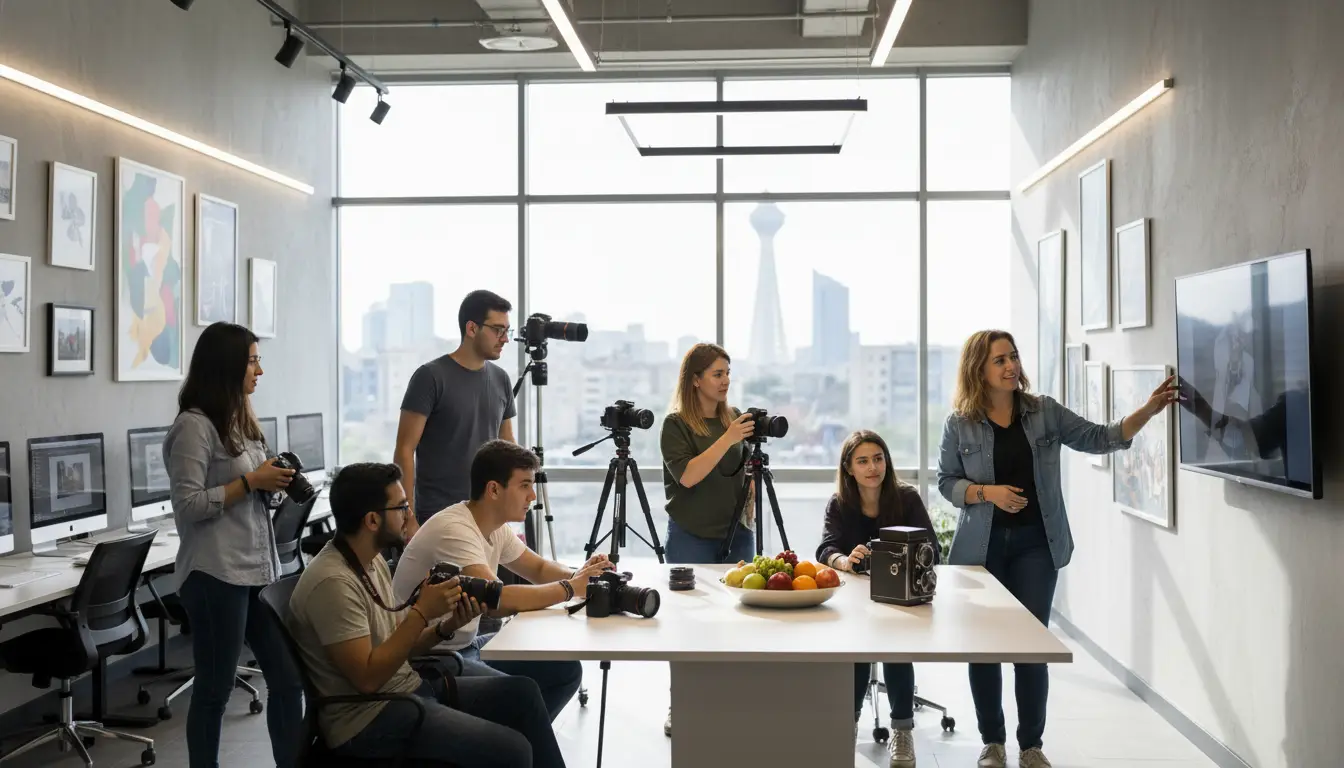 بهترین آموزشگاه عکاسی دیجیتال در تهران