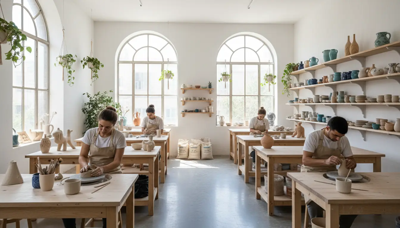 بهترین آموزشگاه سفالگری و سرامیک در تهران