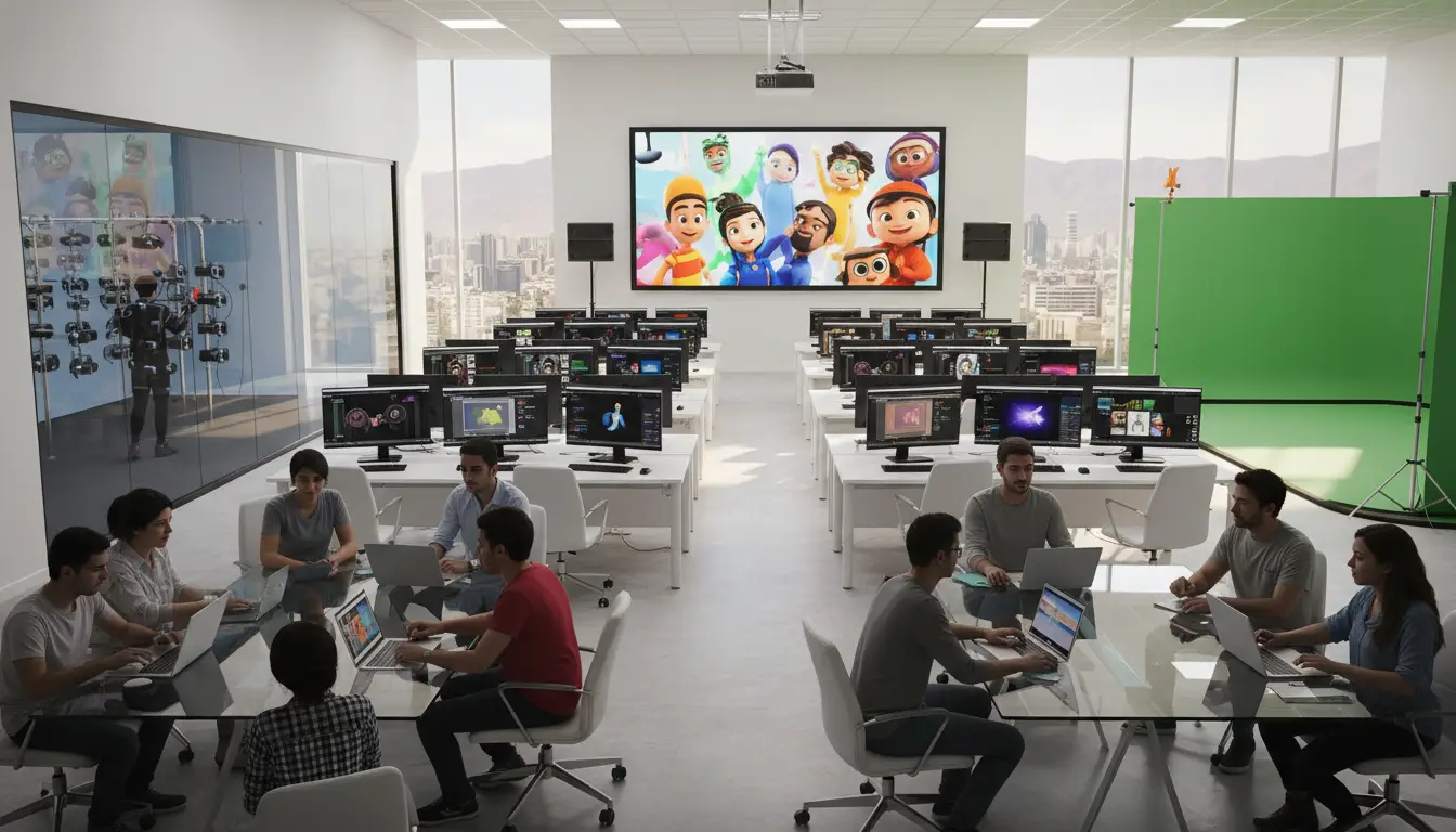 بهترین آموزشگاه انیمیشن سازی در تهران