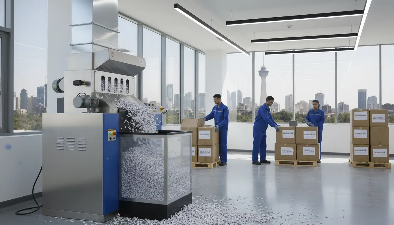 بهترین خدمات امحا اسناد محرمانه در تهران