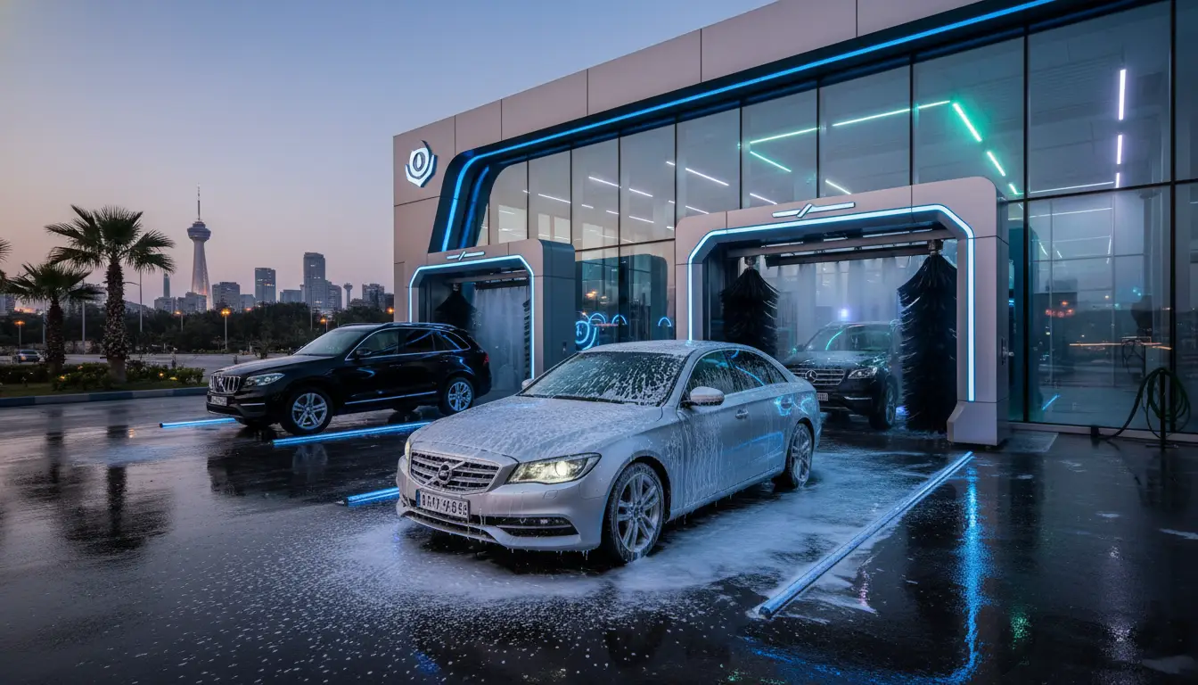 بهترین کارواش اتوماتیک در تهران