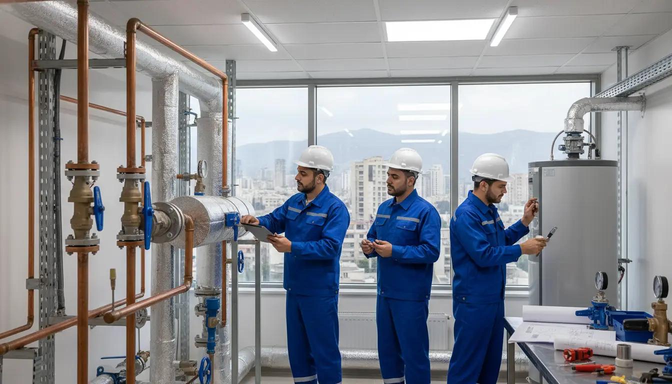 بهترین خدمات تاسیساتی و لوله کشی در تهران