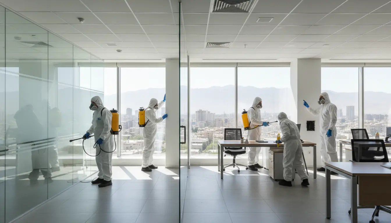 بهترین شرکت سمپاشی و دفع آفات در تهران