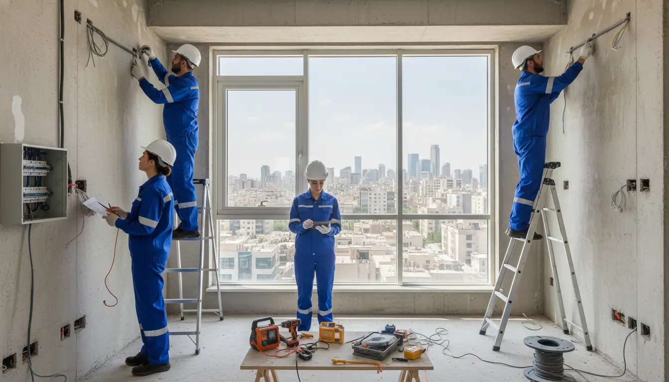 بهترین خدمات برقکاری ساختمان در تهران