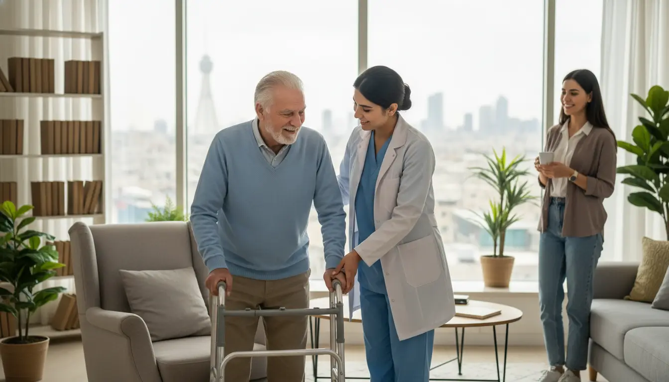 بهترین شرکت خدماتی پرستاری در منزل در تهران