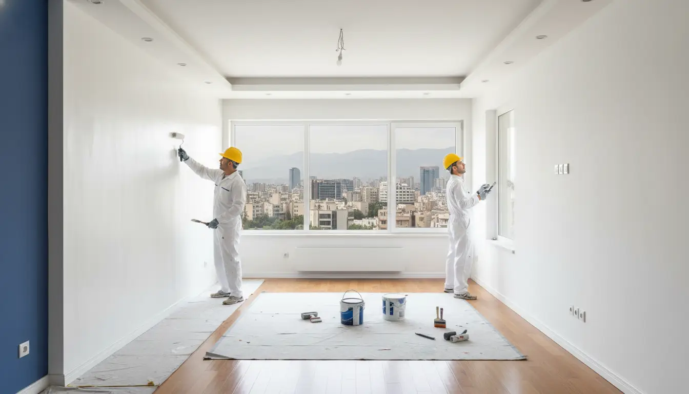 بهترین خدمات نقاشی ساختمان در تهران