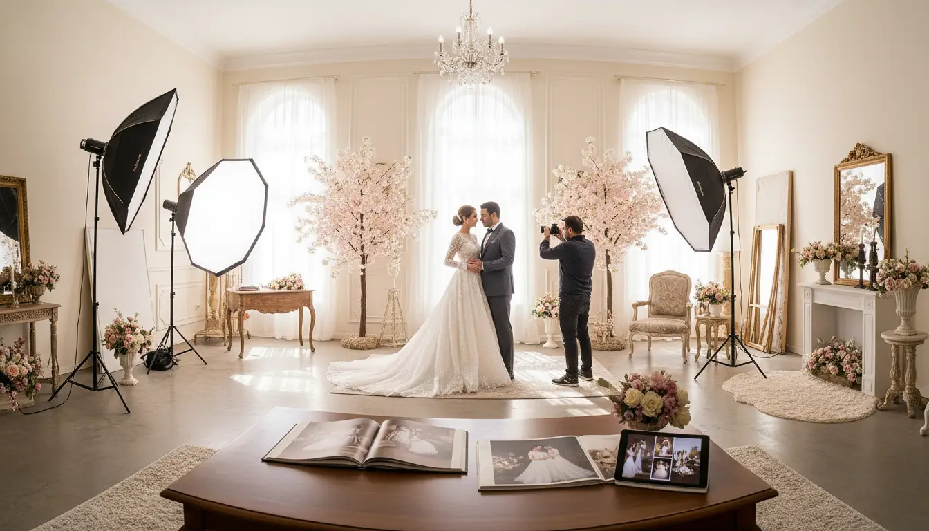 بهترین آتلیه عکاسی عروسی در تهران