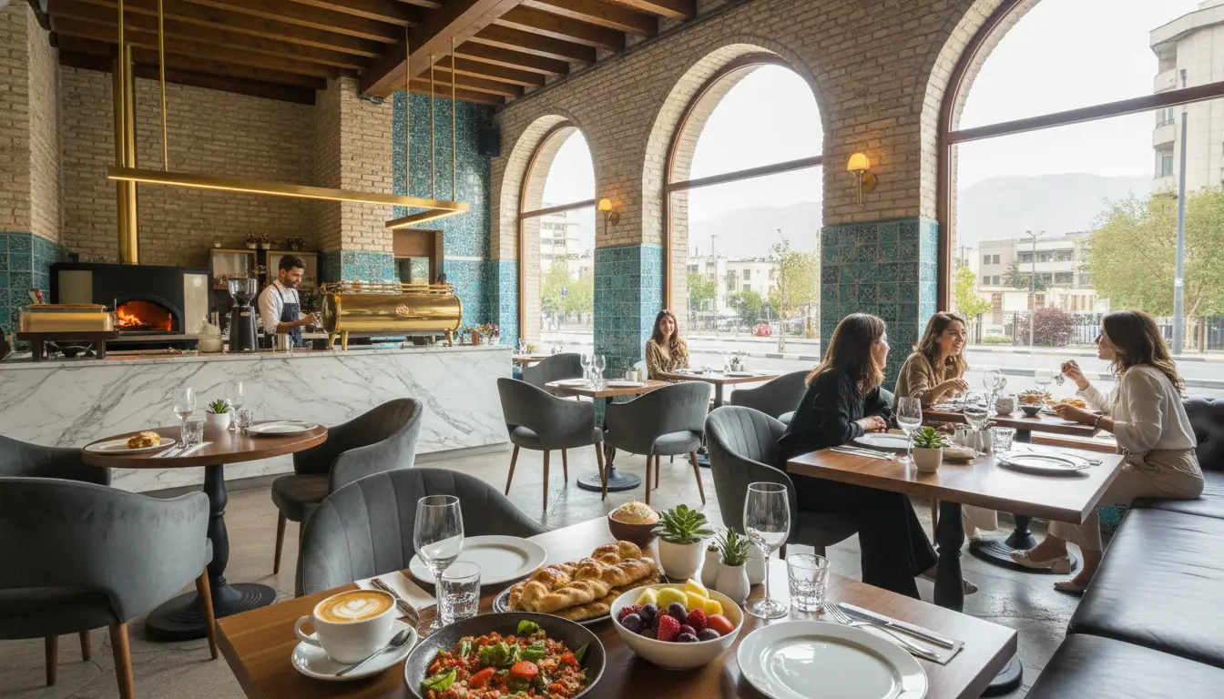 بهترین کافه رستوران در تهران