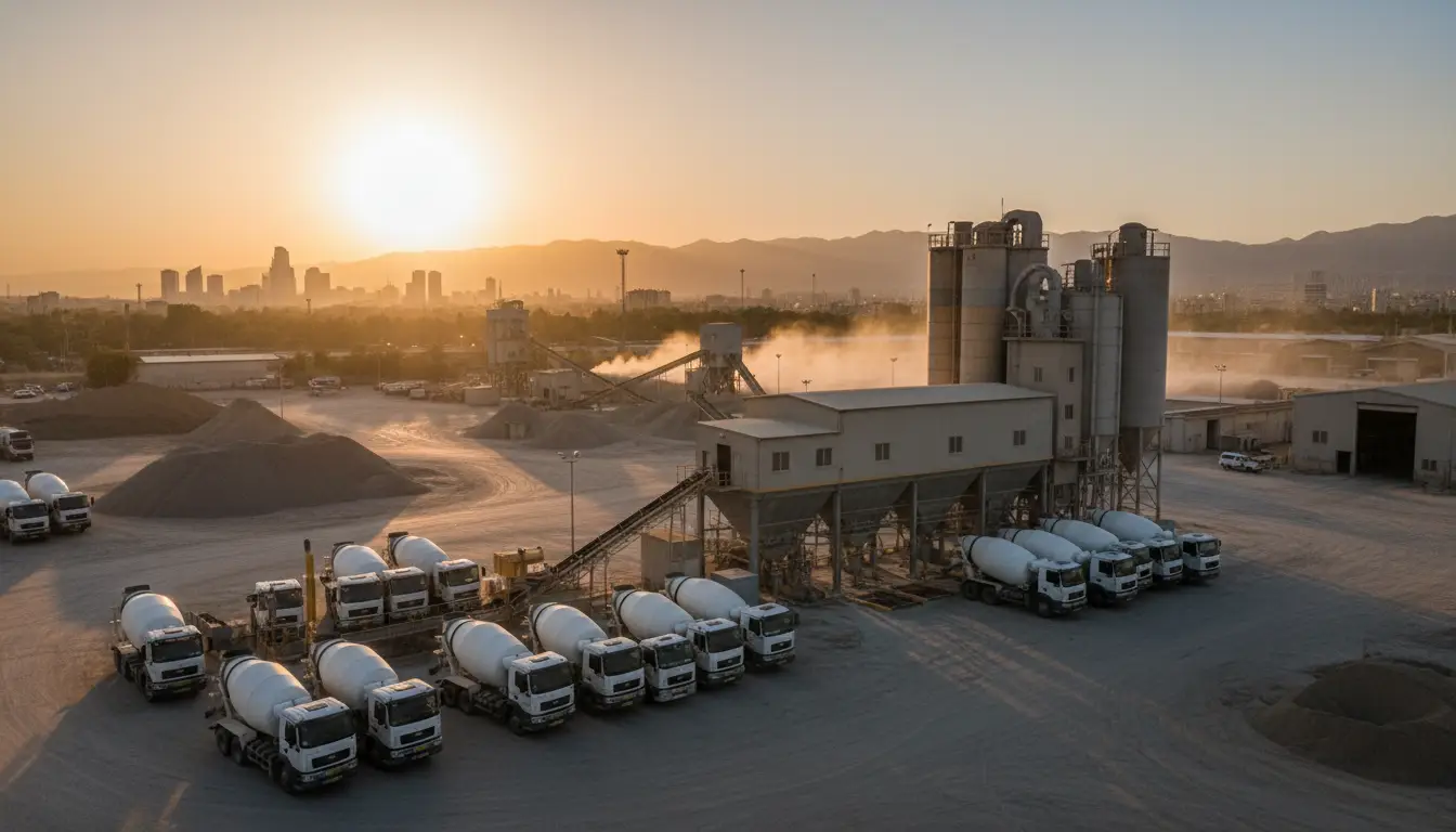 بهترین تولیدکننده بتن آماده در تهران