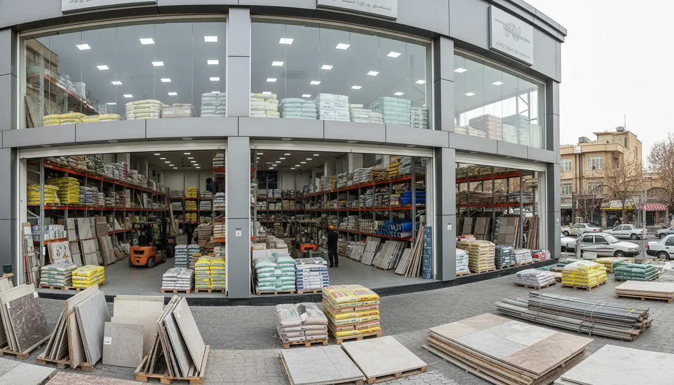 بهترین فروشگاه مصالح ساختمانی در تهران