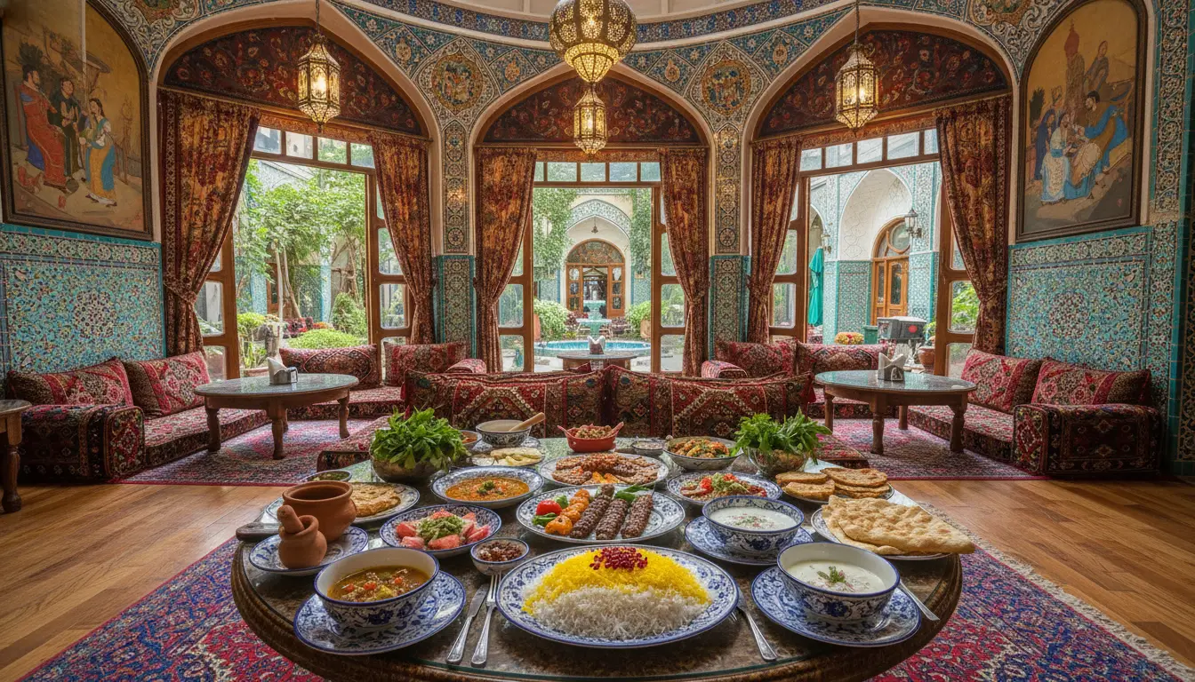 بهترین رستوران سنتی در تهران