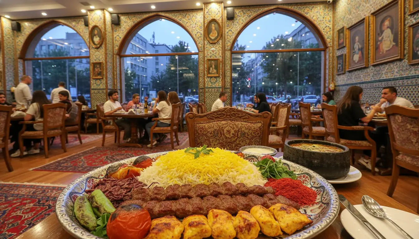 بهترین چلوکبابی در تهران