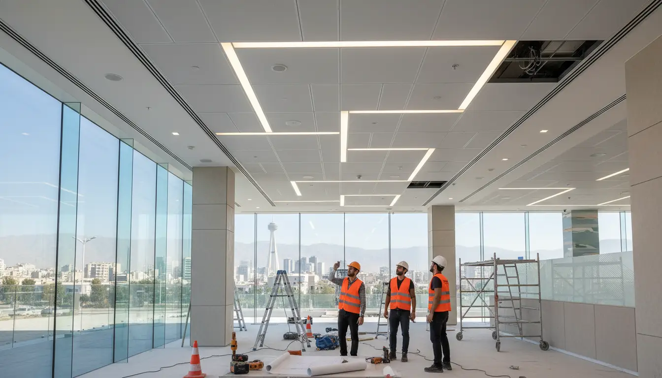 بهترین شرکت نصب و اجرای سقف کاذب در تهران