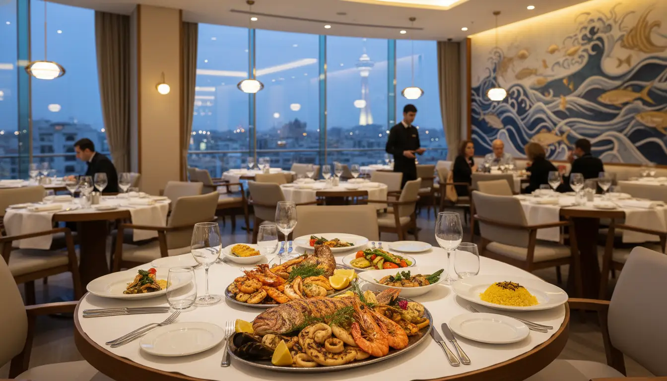 بهترین رستوران دریایی در تهران