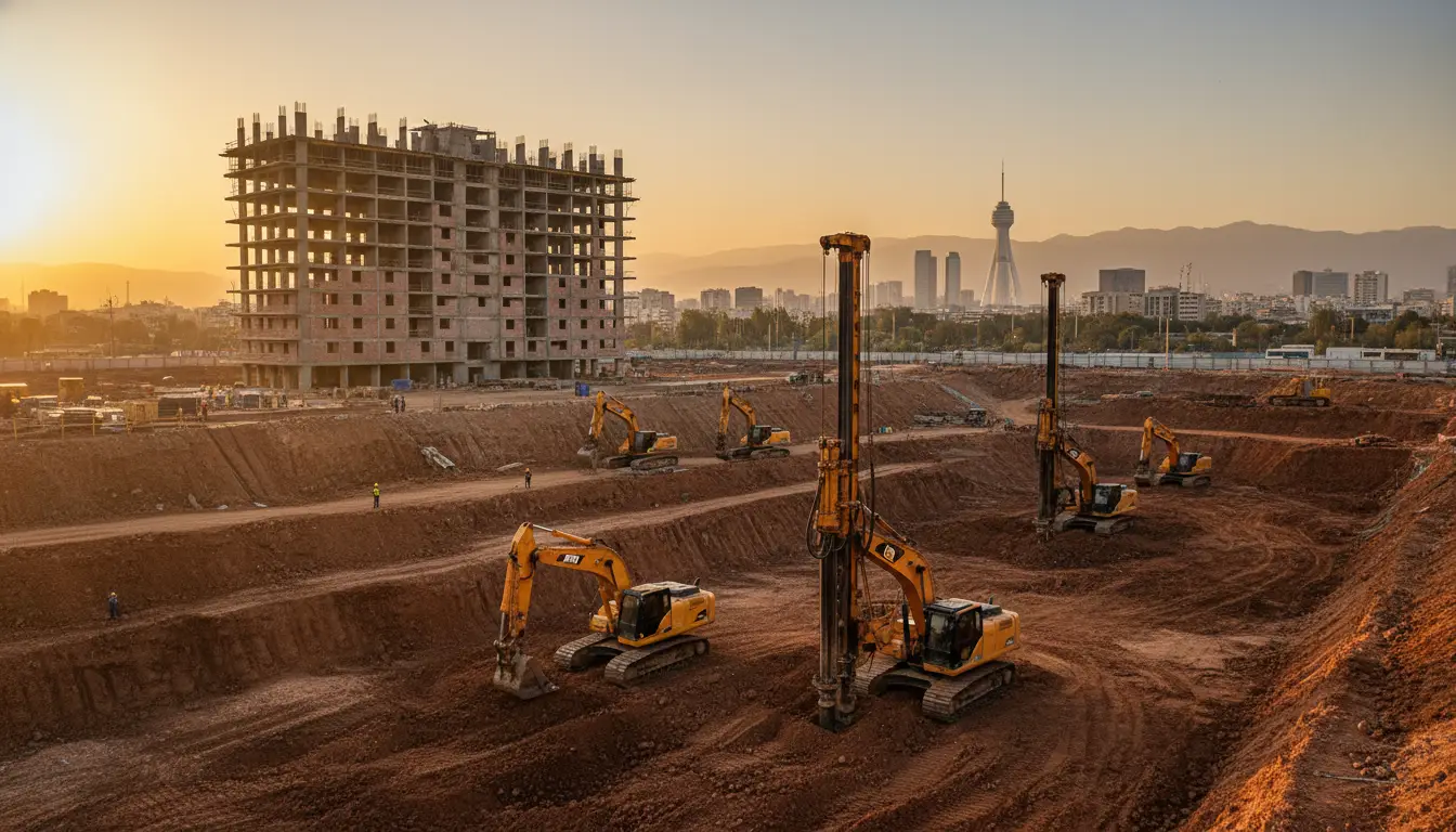 بهترین شرکت حفاری و گودبرداری در تهران