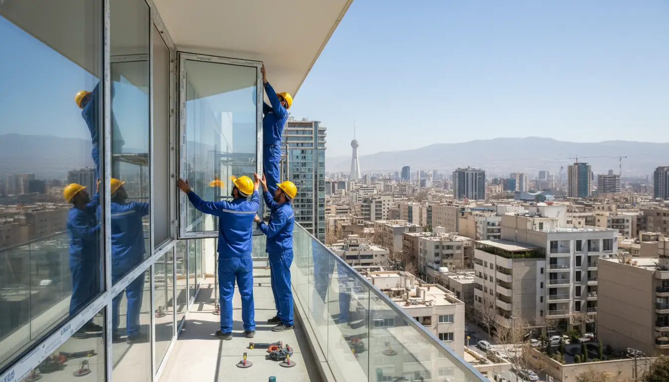 بهترین خدمات نصب پنجره دوجداره در تهران