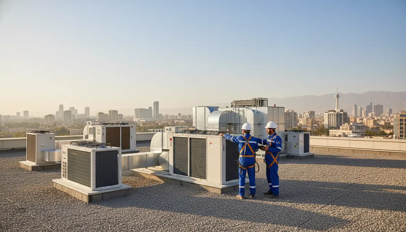 بهترین شرکت طراحی و نصب سیستم‌های تهویه مطبوع (HVAC) در تهران