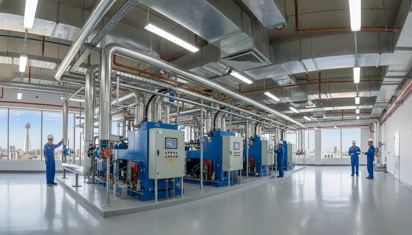 بهترین شرکت تأسیسات مکانیکی ساختمان در تهران