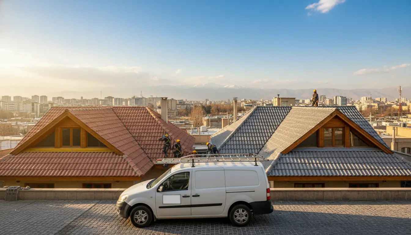 بهترین خدمات سقف شیروانی در تهران