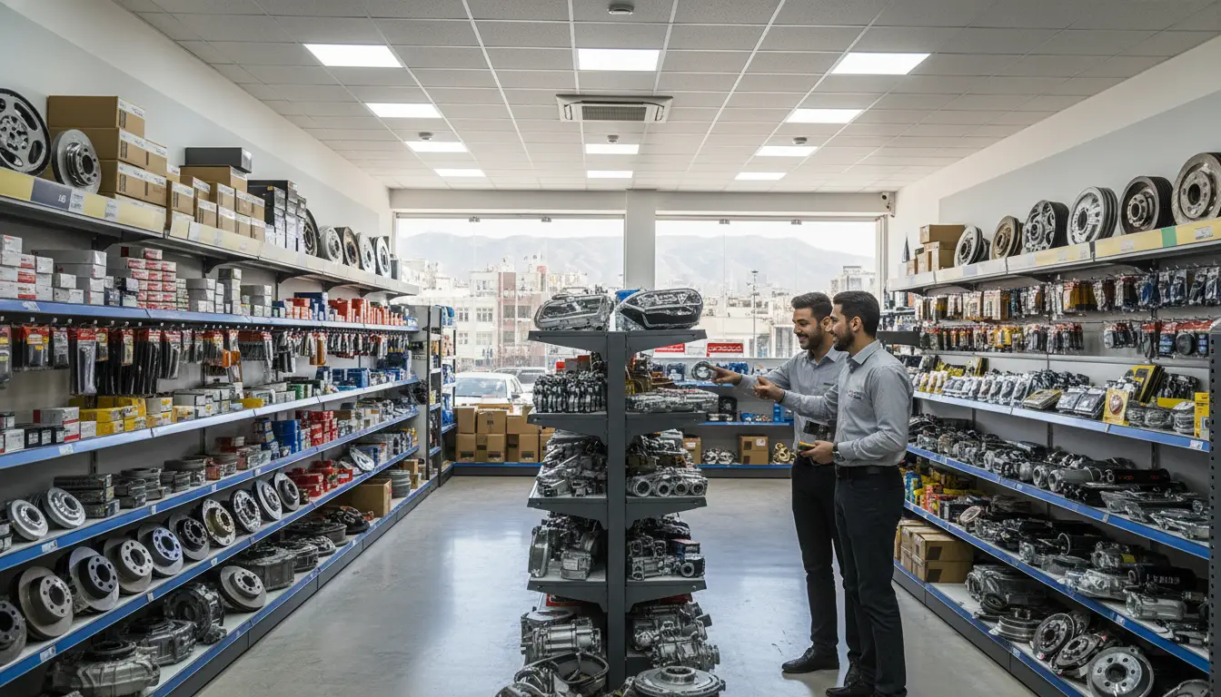 بهترین فروشگاه لوازم یدکی خودرو در تهران