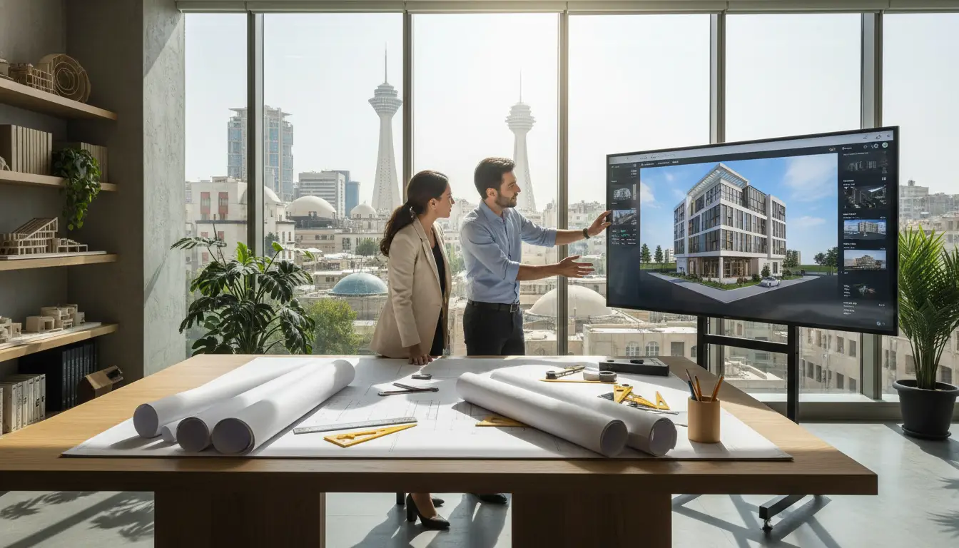 بهترین خدمات نقشه‌کشی معماری در تهران