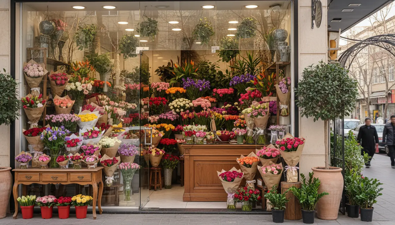 بهترین گل فروشی در تهران
