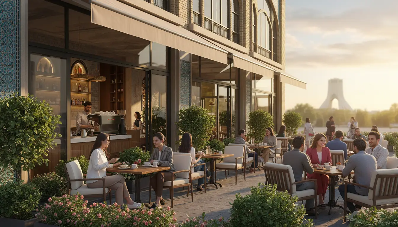 بهترین کافه در تهران