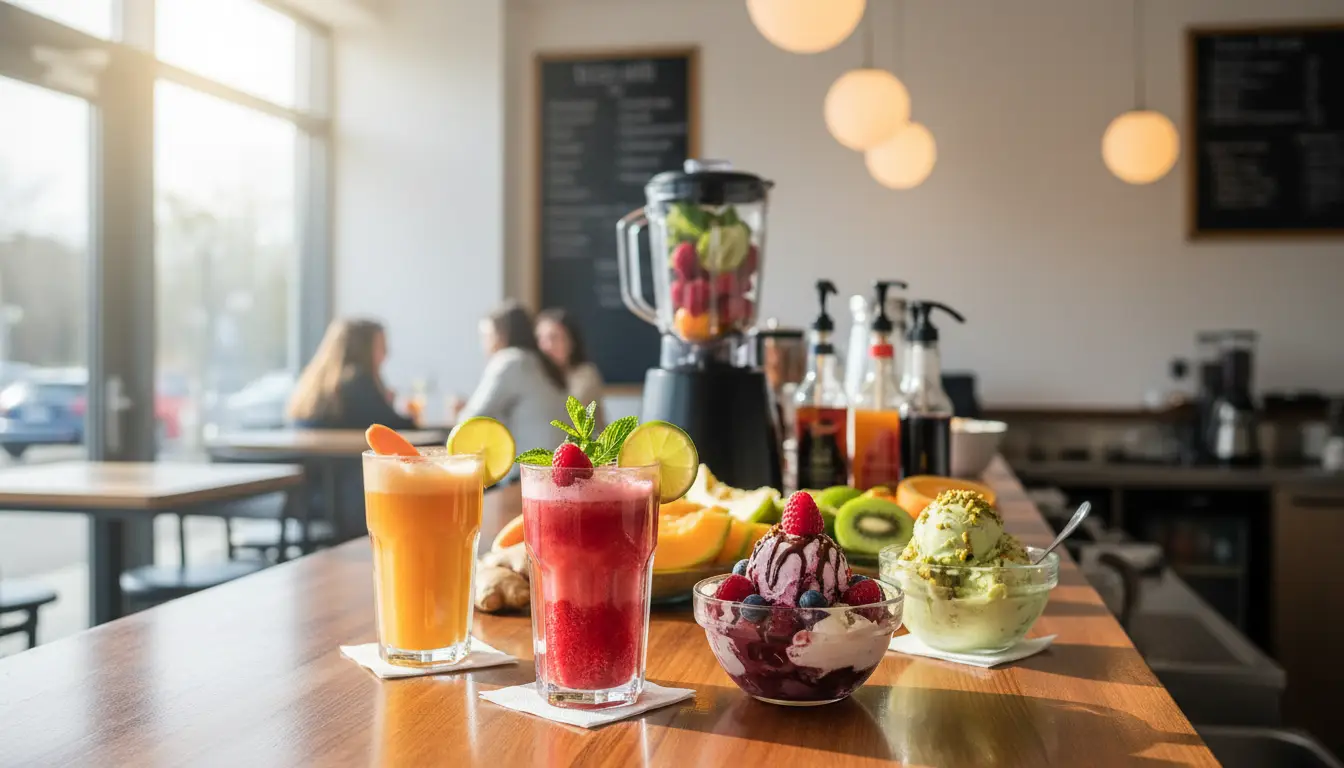 بهترین آبمیوه و بستنی در تهران