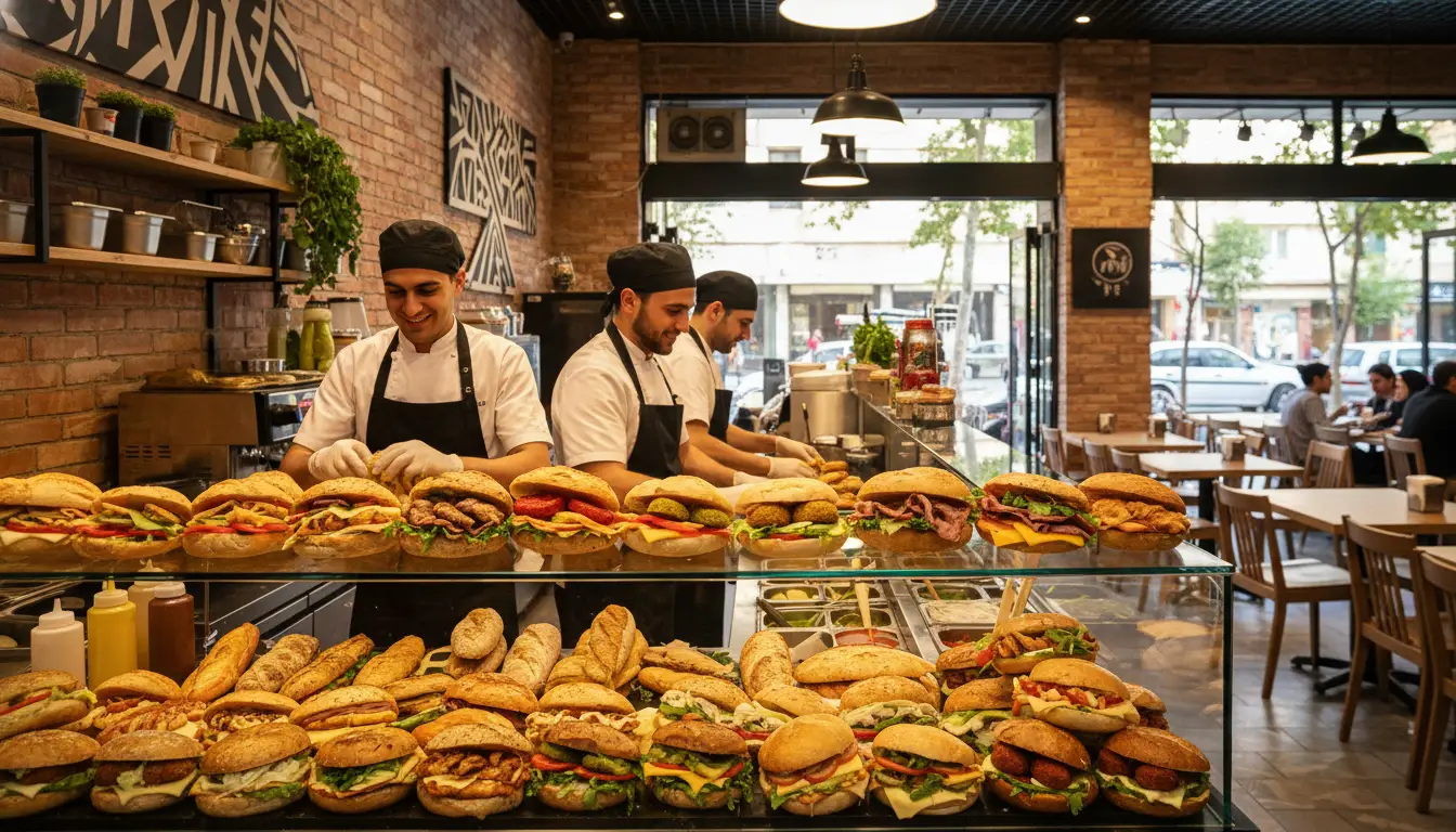 بهترین ساندویچ فروشی در تهران