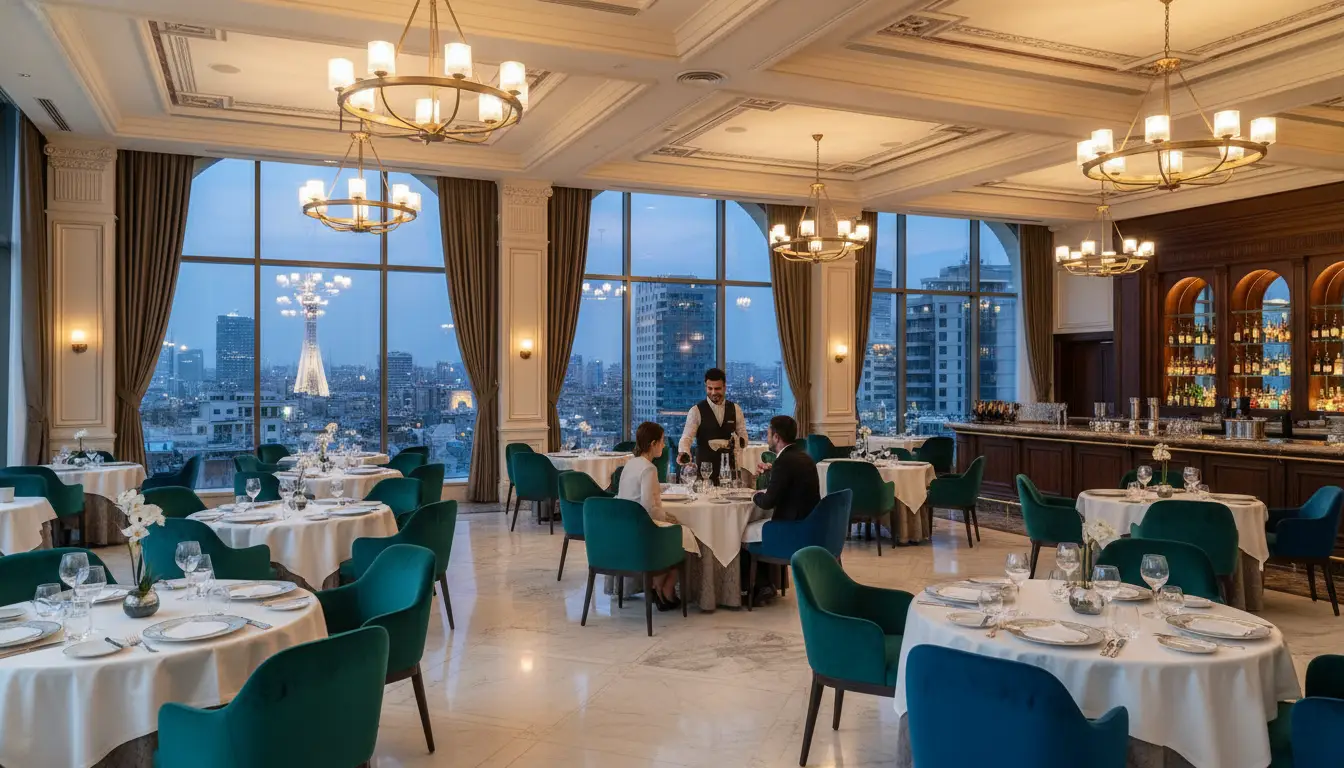 بهترین رستوران لوکس در تهران