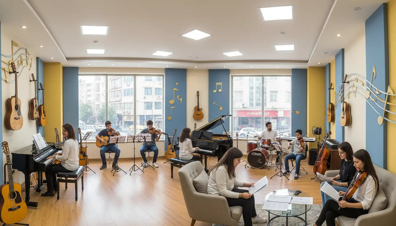 بهترین آموزشگاه موسیقی در تهران