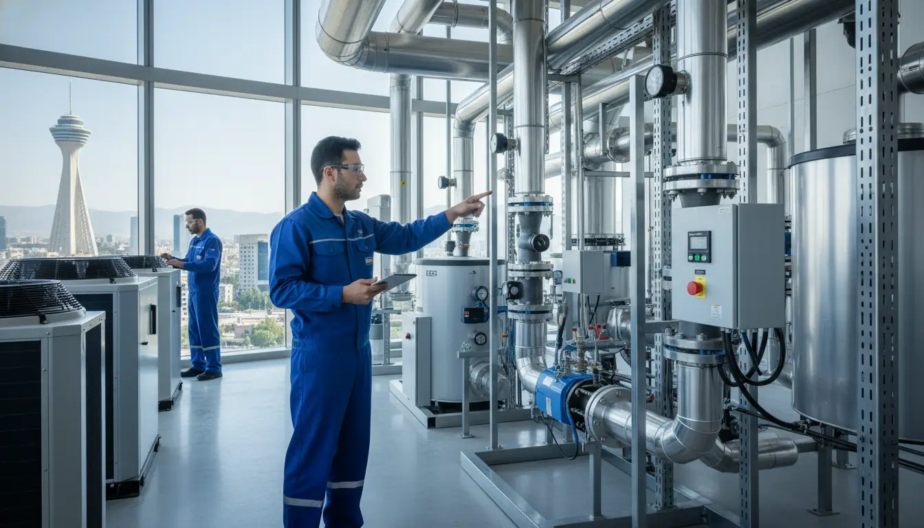 بهترین خدمات تاسیسات گرمایشی و سرمایشی در تهران