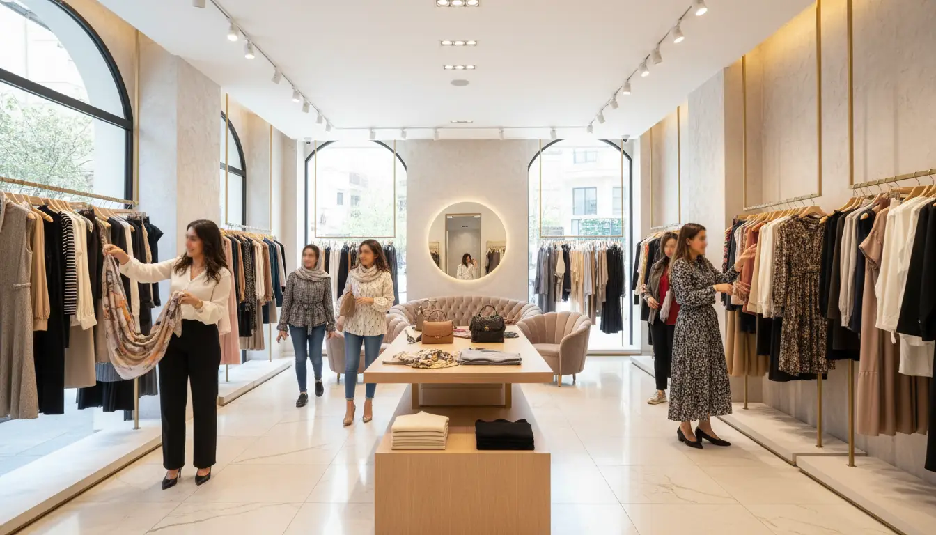 بهترین فروشگاه پوشاک زنانه در تهران