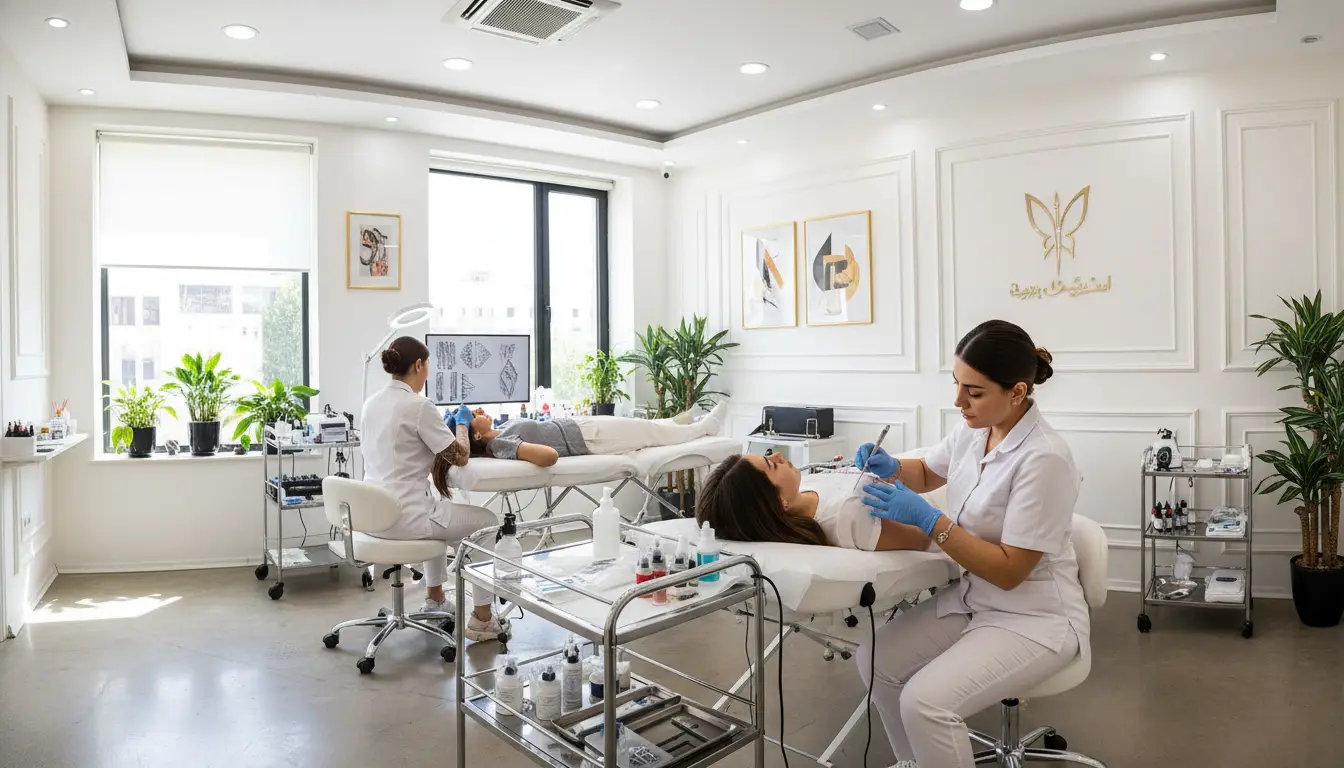 بهترین خدمات تاتو و میکروبلیدینگ در تهران